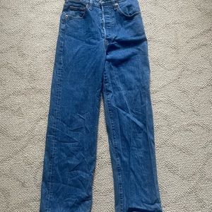 Levis Ribcage Straight Jeans